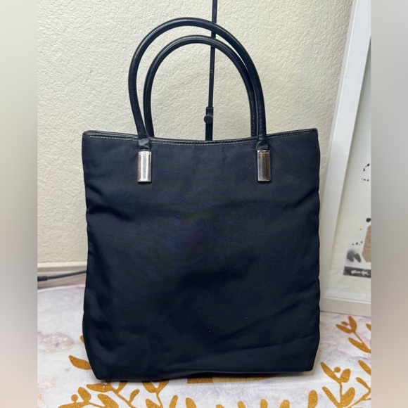 Gucci Nylon Silver Accent Tote - Picture 1 of 16